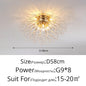 Nordic LED Crystal Chandelier - Gold/Silver