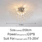 Nordic LED Crystal Chandelier - Gold/Silver