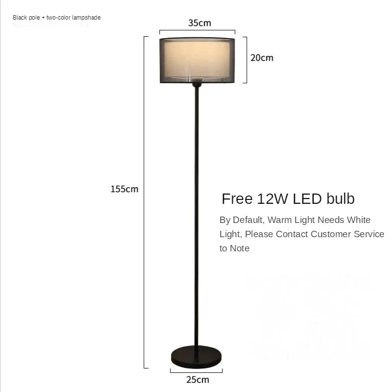 Nordic LED Floor Lamp - Modern Elegance