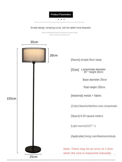 Nordic LED Floor Lamp - Modern Elegance