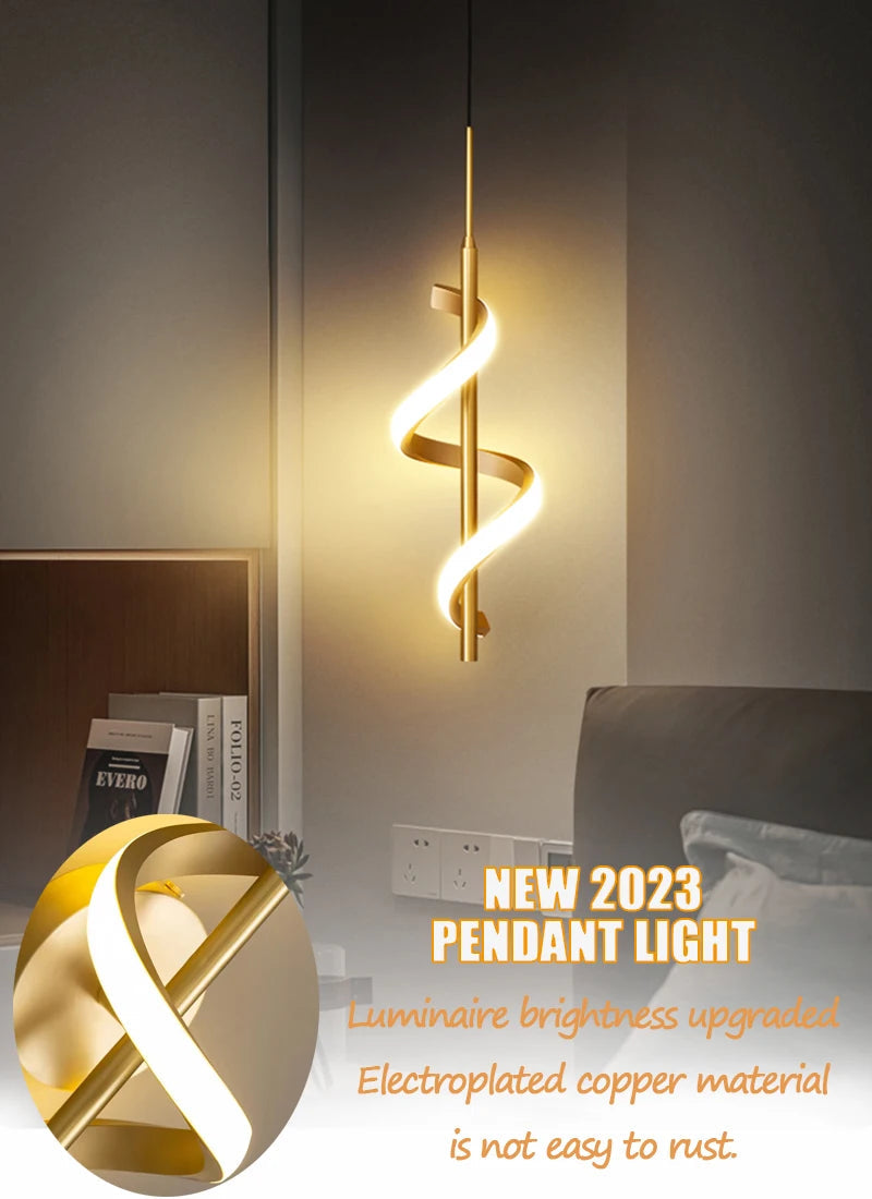 Nordic LED Pendant Light - Modern