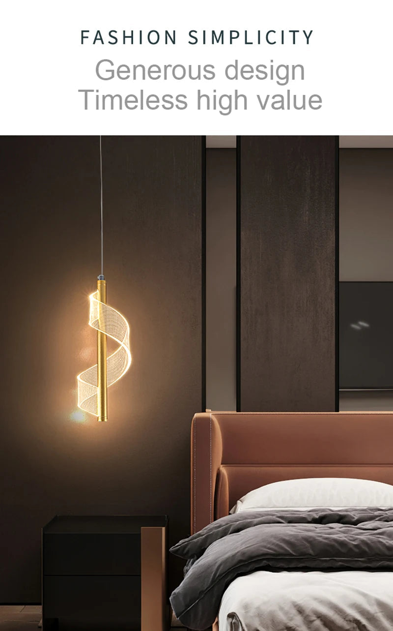 Nordic LED Pendant Light - Modern