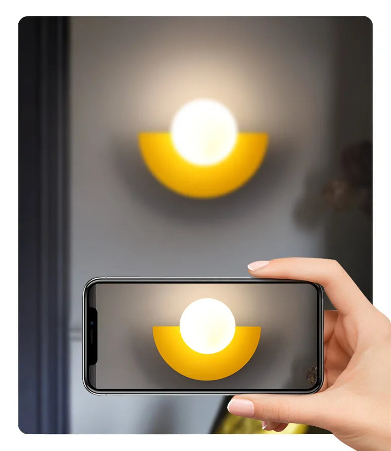 Nordic LED Wall Lamp - Stylish Colours