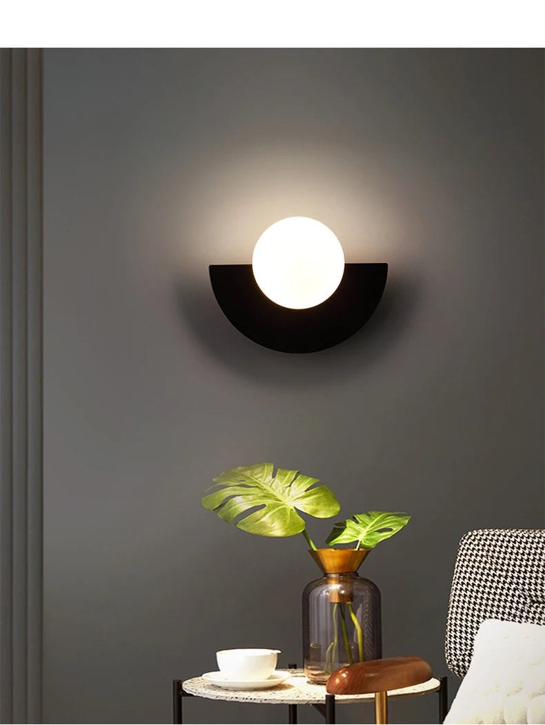 Nordic LED Wall Lamp - Stylish Colours