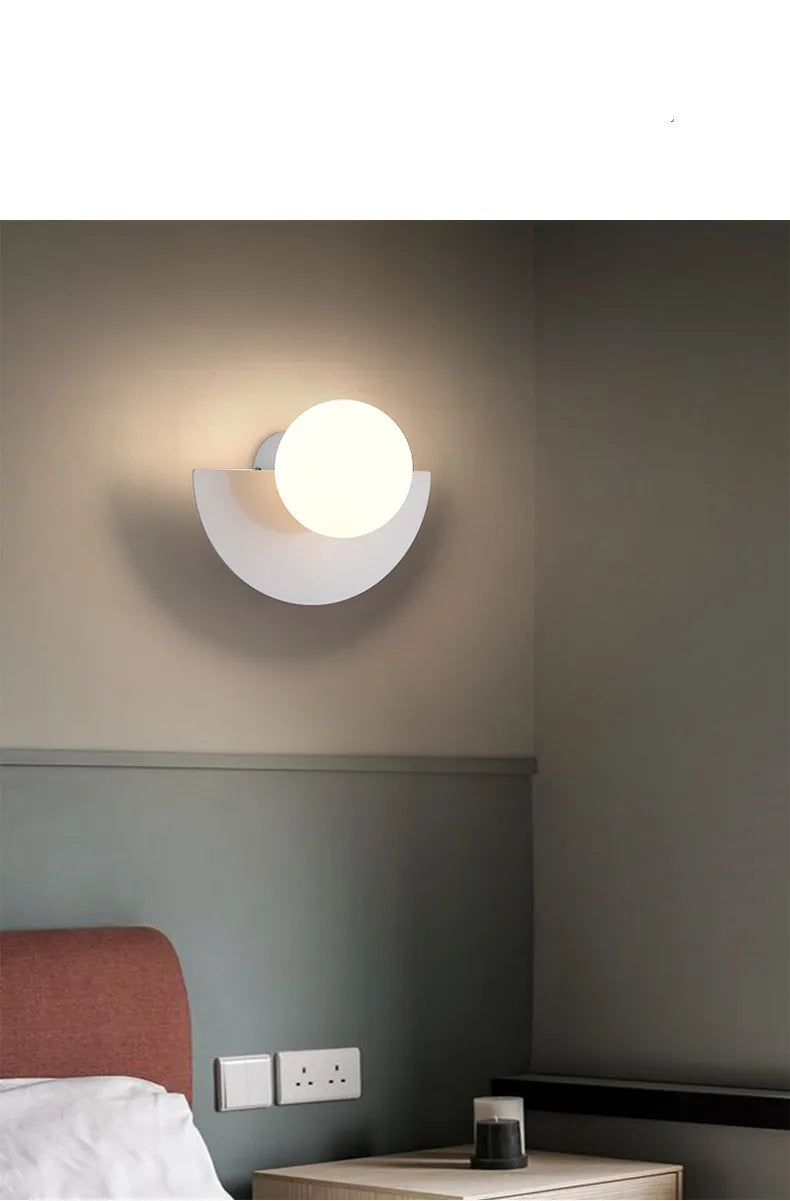 Nordic LED Wall Lamp - Stylish Colours