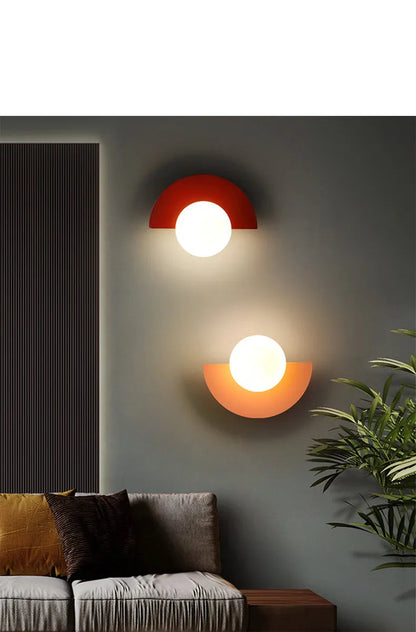 Nordic LED Wall Lamp - Stylish Colours