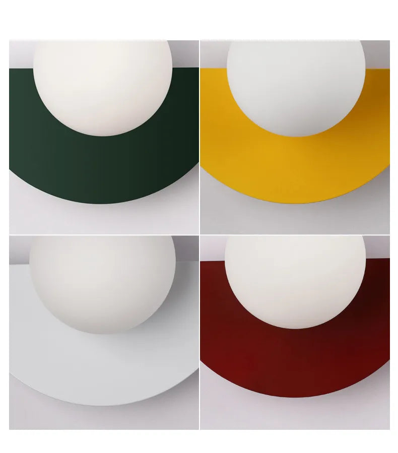 Nordic LED Wall Lamp - Stylish Colours