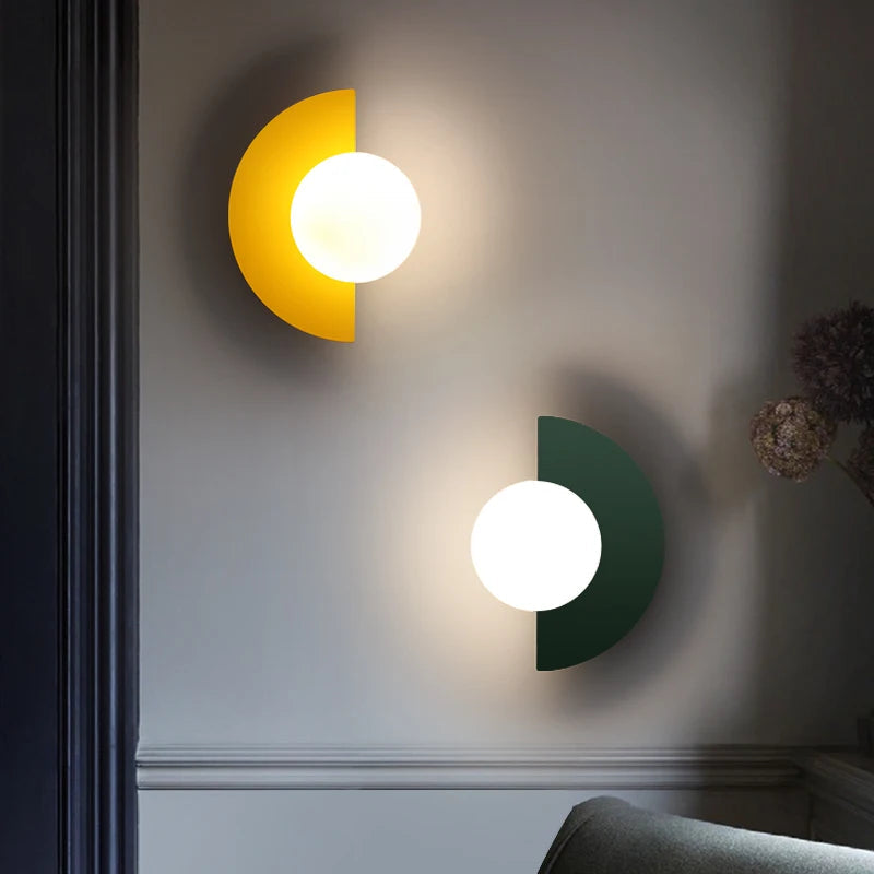 Nordic LED Wall Lamp - Stylish Colours