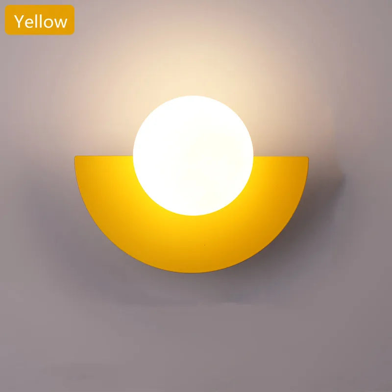 Nordic LED Wall Lamp - Stylish Colours