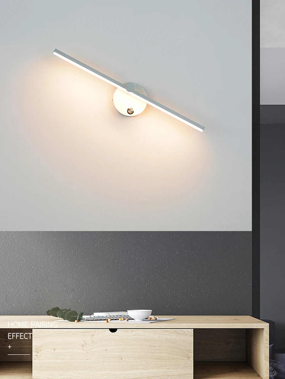 Nordic LED Wall Lamps - Black/White