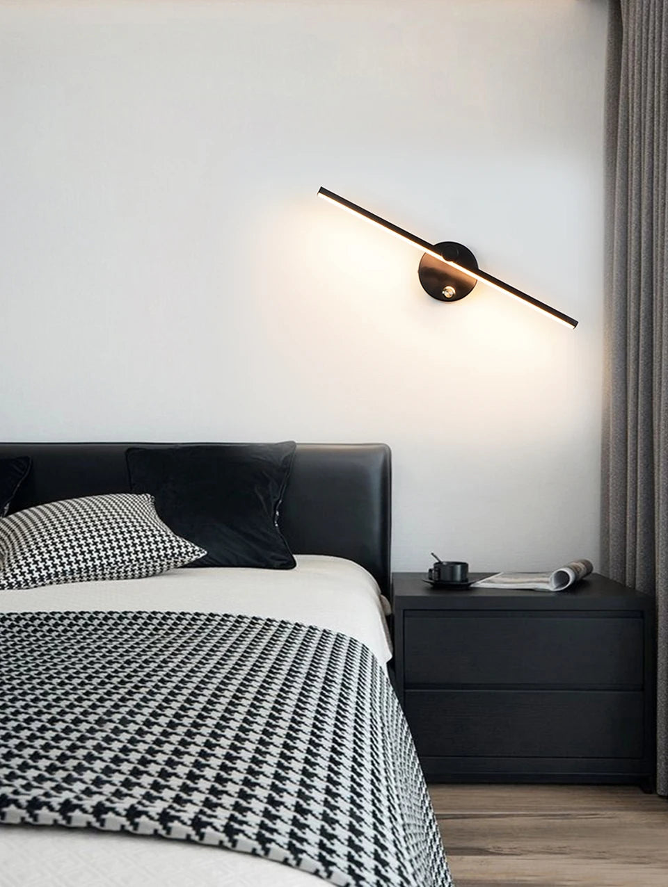 Nordic LED Wall Lamps - Black/White