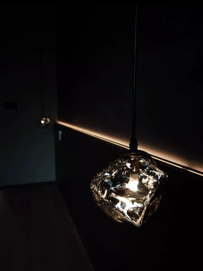 Nordic Lava Ice Chandelier - Grey