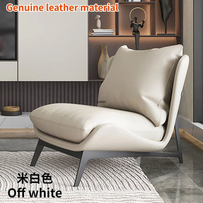 Nordic Leather Single Sofa Chair