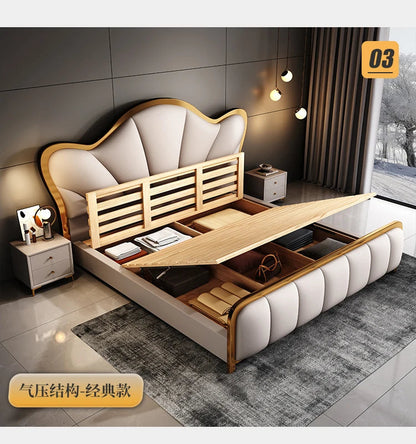 Nordic Luxury Double Bed Frame