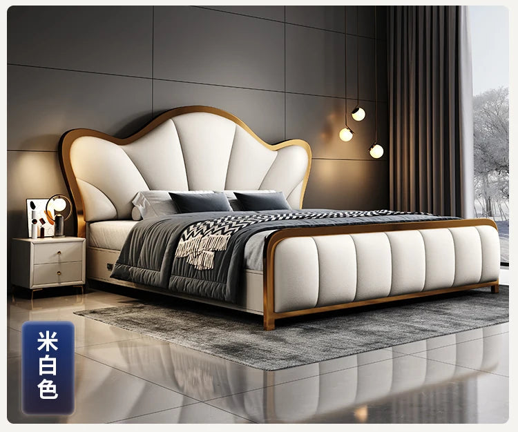 Nordic Luxury Double Bed Frame