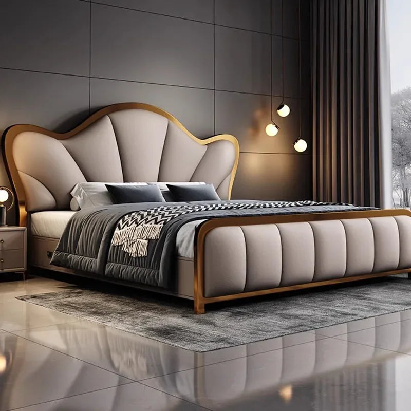 Nordic Luxury Double Bed Frame