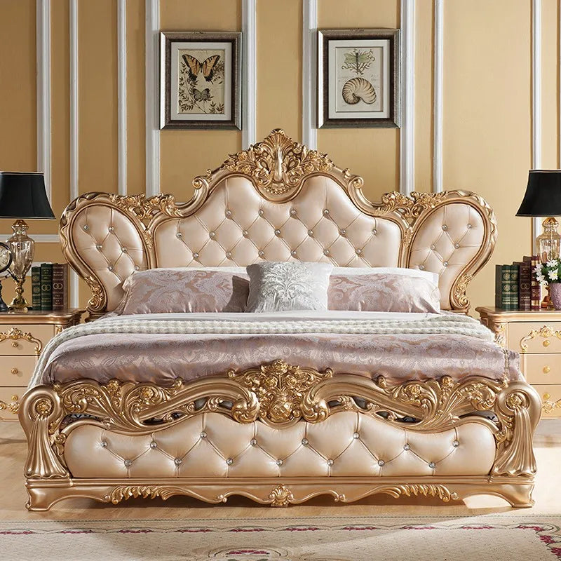 Nordic Luxury Queen King Bed