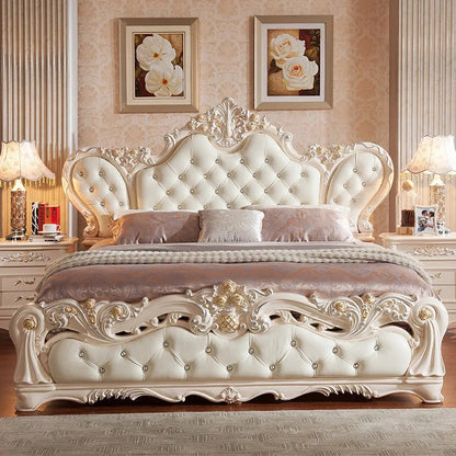 Nordic Luxury Queen King Bed