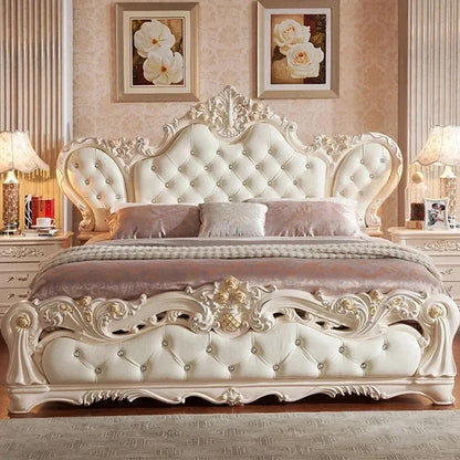 Nordic Luxury Queen King Bed