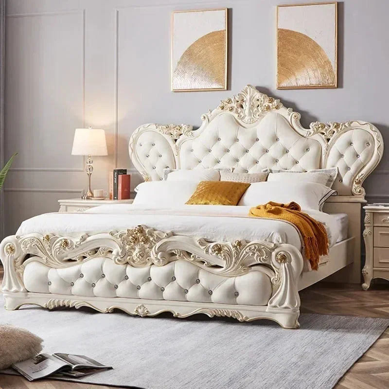 Nordic Luxury Queen King Bed