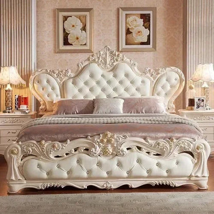 Nordic Luxury Queen King Bed