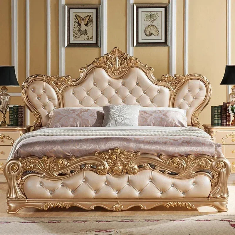 Nordic Luxury Queen King Bed