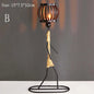 Nordic Metal Abstract Candle Holder