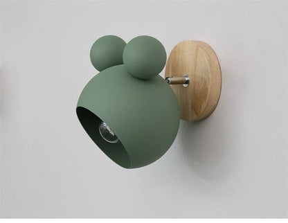 Nordic Mickey Wall Lamp for Kids