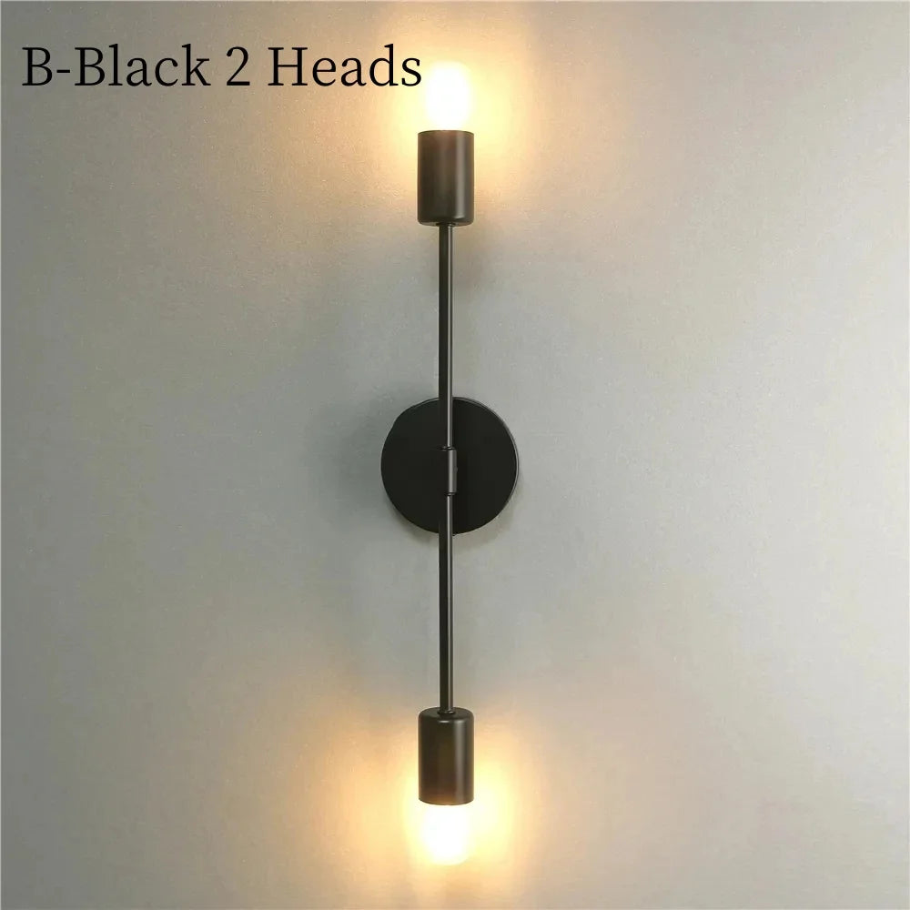 Nordic Minimalist Black Gold Pendant Light Chandelier