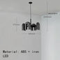 Nordic Minimalist U-shaped Iron Chandelier