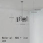 Nordic Minimalist U-shaped Iron Chandelier