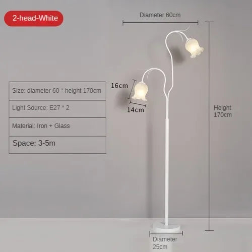 Nordic Modern Flower Floor Lamp