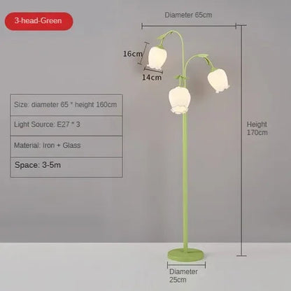 Nordic Modern Flower Floor Lamp