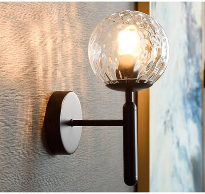 Nordic Modern Glass Ball Wall Lamp