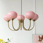 Nordic Pink Medieval Chandelier Lamp