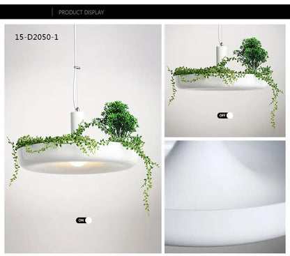 Nordic Plant Pendant Light Fixture