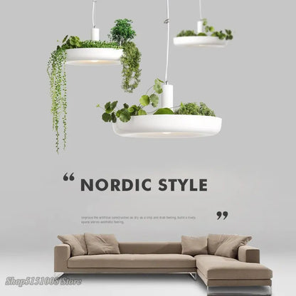 Nordic Plant Pendant Light Fixture