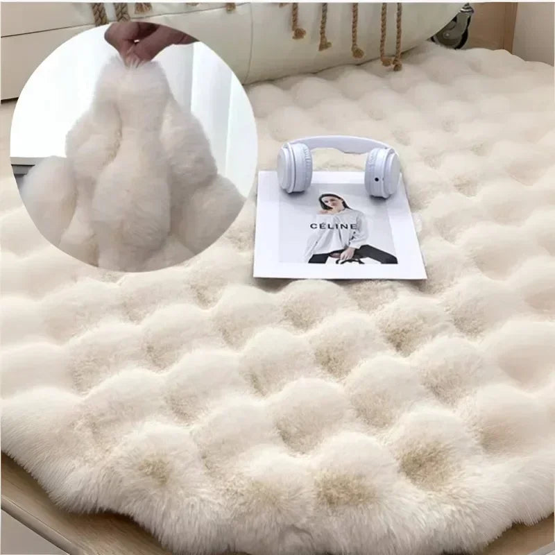 Nordic Plush Round Shaggy Rug