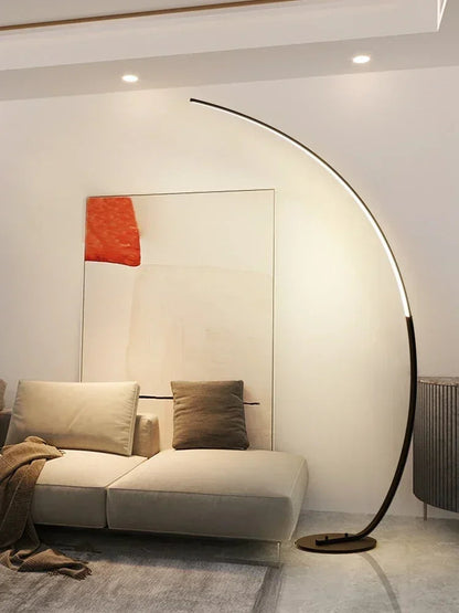 Nordic RGB Arc Floor Lamp