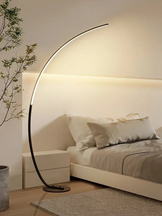 Nordic RGB Arc Floor Lamp