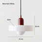 Nordic Retro Glass Chandelier