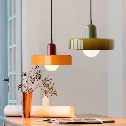 Nordic Retro Glass Chandelier