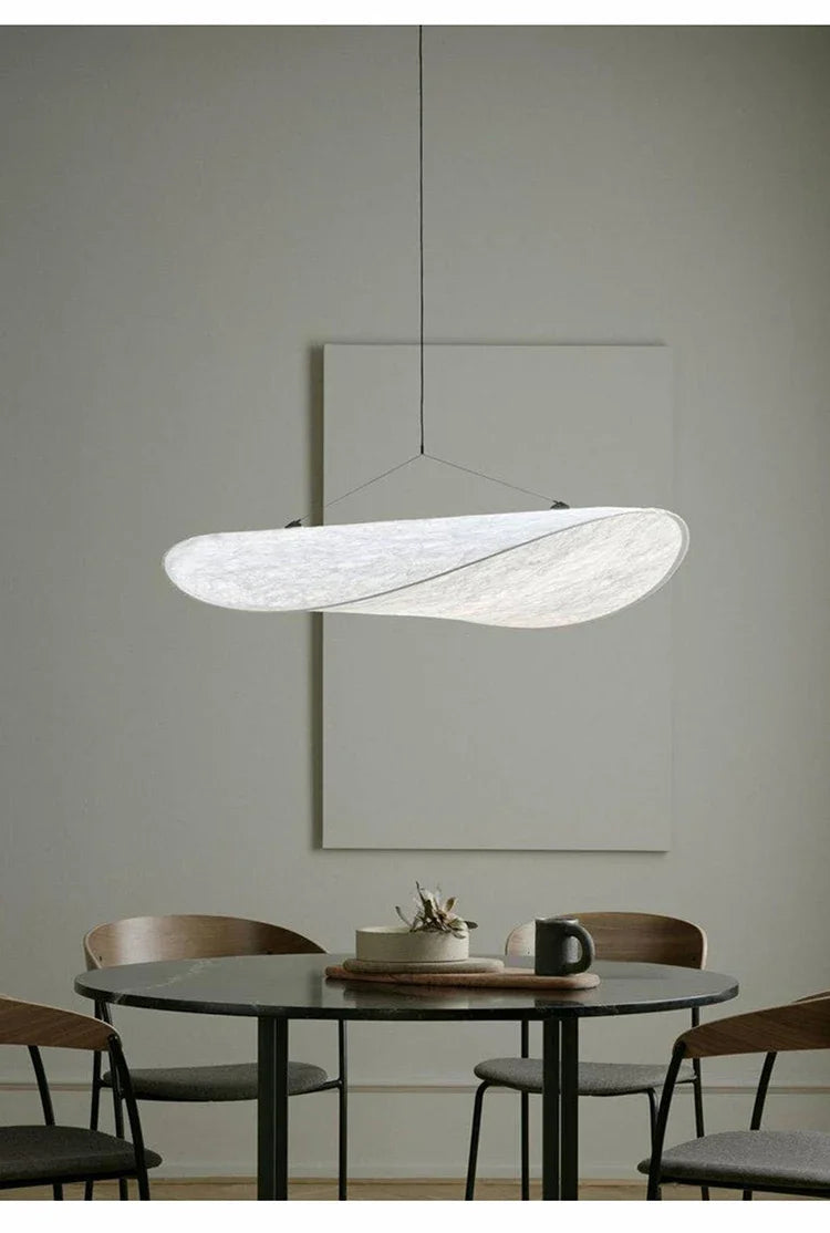 Nordic Silk Pendant Lamp - Modern Indoor Light