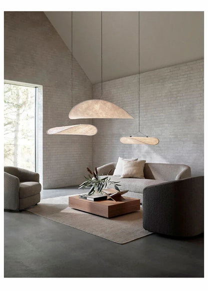 Nordic Silk Pendant Lamp - Modern Indoor Light