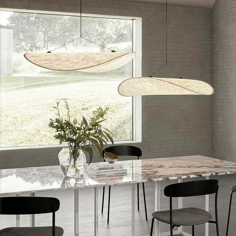 Nordic Silk Pendant Lamp - Modern Indoor Light