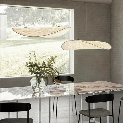 Nordic Silk Pendant Lamp - Modern Indoor Light