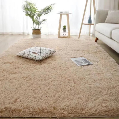 Nordic Silk Wool Non-Slip Carpet