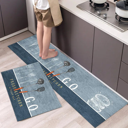 Nordic Style Kitchen Mat 100% Acrylic