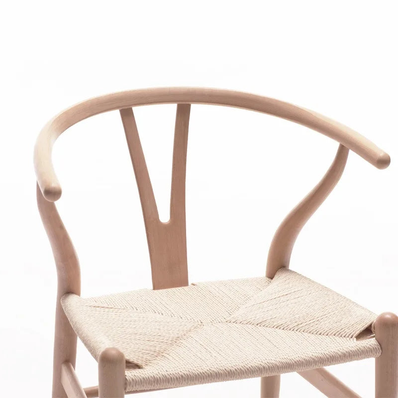 Nordic Wooden Dining Chair - Beech