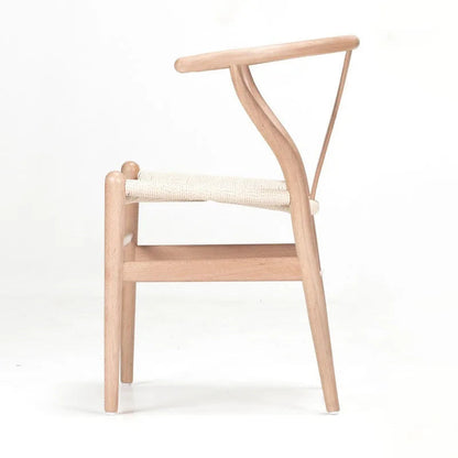 Nordic Wooden Dining Chair - Beech